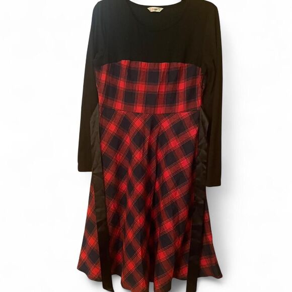 Women's plaid multi Dress - Picture 1 of 5